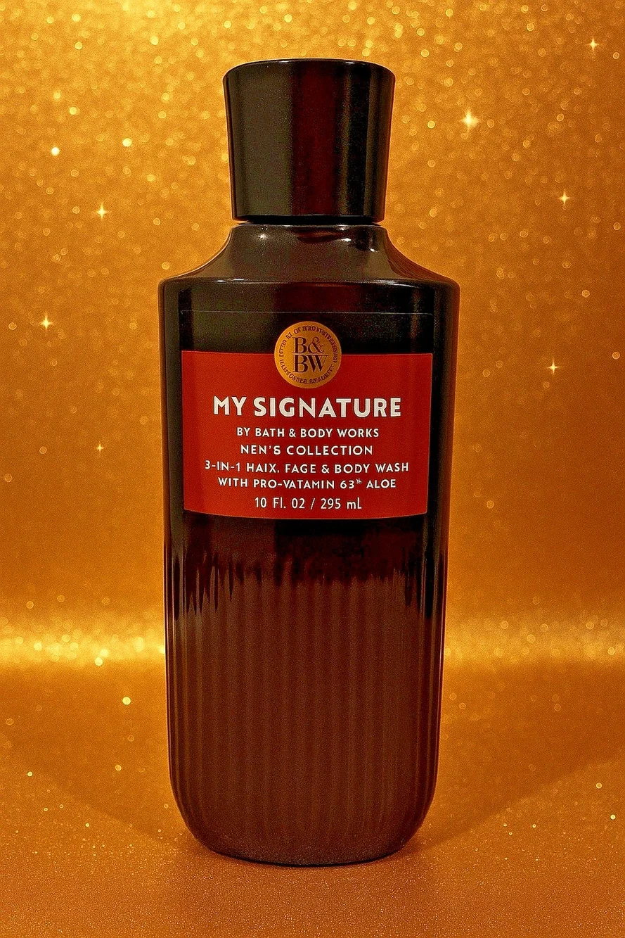 Bath & Body Works MY SIGNATURE 3-in-1 Hair Face Body Wash • Discontinued Men’